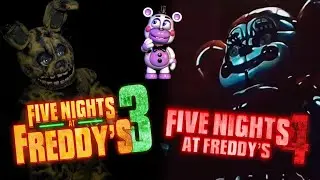 My Predictions for the FNAF 3 & 4 Movies (while painting Bonnie's guitar)