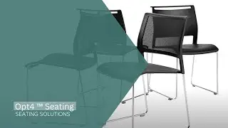 KI Introduces Opt4 &trade;: versatile, lightweight high-density seating.