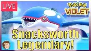 🔴 Catching 0 Attack IV Kyogre in Pok&eacute;mon Violet (Snacksworth Legendaries)