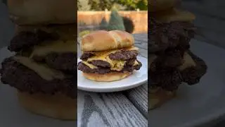 Can you handle the triplets?  Check out this TRIPLE PATTY CHEESEBURGER!