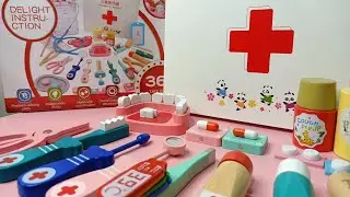 Unboxing Wooden Doctor Set