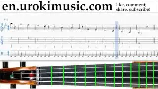 Violin lessons Mission Impossible - Theme Sheet Music Tutorial Part#1 um-i352
