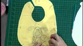 Como hacer un babero para bebé - 2da parte