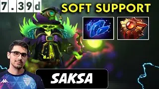 Saksa Pugna Soft Support - Dota 2 THE INTERNATIONAL 2025 Patch 7.39d pro Player Gameplay