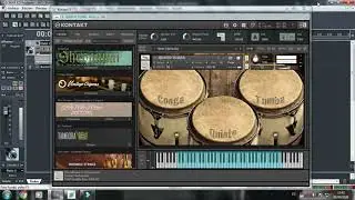 set congas patrones de ritmos midis
