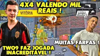 4x4 VALENDO MIL REAIS - EL TWO9 FAZ JOGADA INACREDIT&Aacute;VEL ! MUITAS FARPAS !