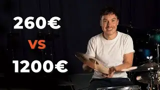 260&euro; vs. 1200&euro; Beckensatz im Vergleich 🥁 Was klingt besser? | JANDRUMS