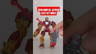 Iron Man Mech vs. Ultron Lego Set Build!!! #lego #ultron #ironman
