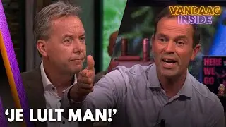 Valentijn Driessen in discussie met Bas Nijhuis: 'Je lult man!' | VANDAAG INSIDE