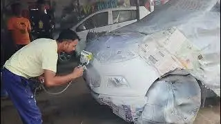 Ford Ecosport Titanium Car Full Body Colour And Denting||Mamajee Colouring 🥰 subscribe &hearts;️🔻