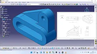 CATIA EXERCISE-4 | BEGINNER TUTORIAL