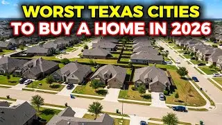 Top 10 Worst Cities to Buy a Home in Texas in 2026