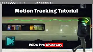 Motion Tracking with VSDC Video Editor Pro 👍