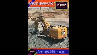 Super CAT, JCB మెషిన్...! Extreme Machinery, 😍Wow...👉 see CAT 6015B... ## ANVESHANA TV ##