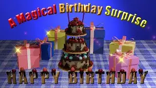A Magical Birthday Surprise 🎂✨ | Celebrate With Joyful Animation!