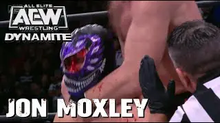 Jon Moxley COMPLETELY DESTROYS Evil Uno AEW Dynamite 02 22 23