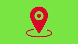 Map location Green Screen