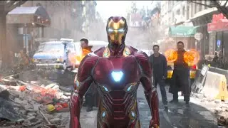 Iron man & Doctor Strange | New York Fight Scene | Avengers: Infinity War (2018) Movie Clip HD 4K
