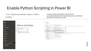 Run Python Scripts in Power BI Desktop