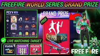 How To Play Pick'n Win Event|Grand Prize-GlooWall,Free Character,Legendary Weapons-Garena FreeFire.