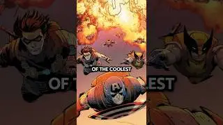 The Story Behind The Coolest Wolverine And Captain America Moment #fyp #marvel #shorts
