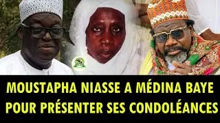MOUSTAPHA NIASSE A MÉDINA BAYE POUR PRÉSENTER SES CONDOLÉANCES
