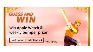 Amazon quiz today/T20 cricket fever