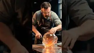 Chaos Turns Into Art 🔥 Mesmerizing Molten Glass