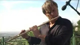 Andrea Griminelli, Giovanni Mareggini e Ilaria Barbagin in concerto al Castello di Canossa (RE)