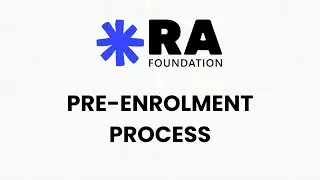 Ra Foundation Pre-enrolment Process Explained