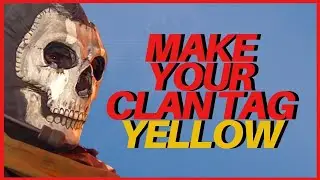 HOW TO MAKE YOUR CLAN TAG ANY COLOR in MODERN WARFARE?