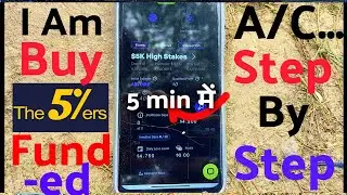 📊The 5%ers Funded Account Buy Kaise Kare? / Step-by-Step Live Guide