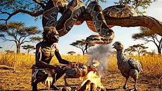 Life 2 Million Years Ago | Homo Erectus Attacks the Giant Terror Bird
