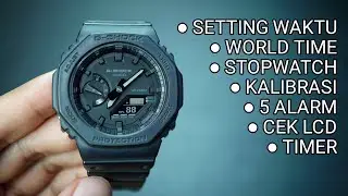 CARA SETTING LENGKAP G-SHOCK GA-2100‼️