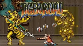 Tiger Road (Arcade) Completed 1 Credit, 1CC -  MiSTer FPGA (No Commentary)