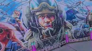 Aviator - (Ockers) Pinksterkermis Delfzijl 2025 (Onride) 4K