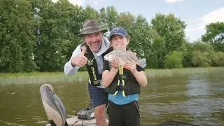 Technique de p&ecirc;che &agrave; la dandinette