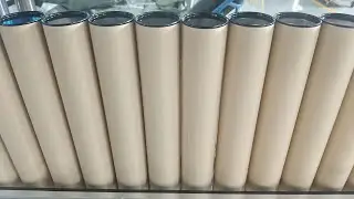 Need to Seal Tall Paper Cans? Automatic Seaming Machine for 350mm Height Round Paper Cans Demo