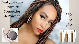 Fenty Beauty ProFilt'r Concealer & Setting Powder | 330, 390 & 460 + Banana Powder