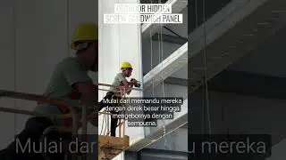 Outdoor Hidden Screw Sandwich Panel #konstruksibaru #konstruksipabrik #konstruksisandwichpanel