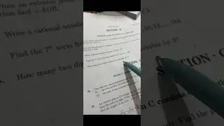 Class-10th | Maths | Revision Series | important Question For Board Exam 2026