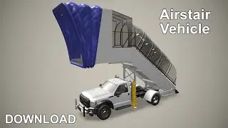 Airstair Vehicle 3D Model