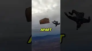 Он выбросил запечатанную коробку из самолета&hellip; И вот что произошло 😳📦✈️