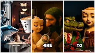 True Italian Animal Stories But Absurd | Barda the Crocodile, Ballerina Cappuccino Glorba Frutadrila