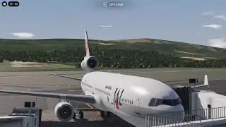 Roblox Project Flight| Flight Cibao-Larnaca| Japan Airlines MD-11|