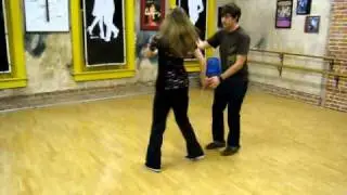 east coast swing, aaron's spin out, tuck turn, amy's funky arm wrap