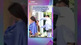 Modelo desmaia ao corta o cabelo!😭