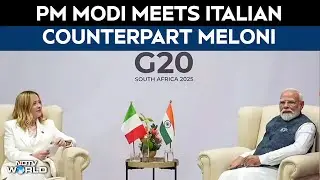 PM Modi News | PM Modi Meets Italian Counterpart Meloni On G20 Summit Sidelines