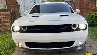 HOW TO CHANGE FOG LIGHTS IN DODGE CHALLENGER!!!! QUICK AND EASY!