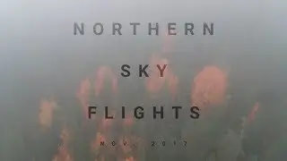 Amazing Northern Sky Flight - DJI Inspire 2 - NOV 2017 - Footage